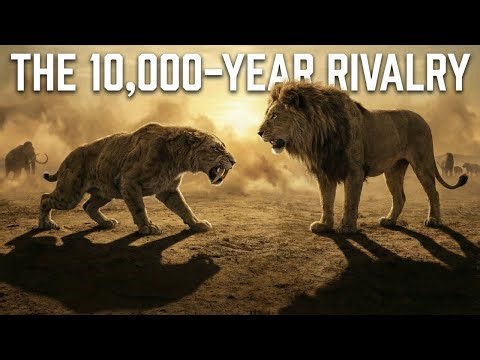 Smilodon vs Lion: Who Would Rule the Ice Age?