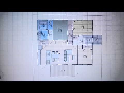 ２５坪3ＬＤＫの平屋の間取り