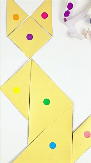 Make a Tangram from Any Sheet | SIMPLE GEOMETRY CRAFT