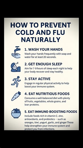 How to Prevent Cold & Flu Naturally | Stay Healthy This Winter ❄️💪#FluPrevention#ColdAndFlu