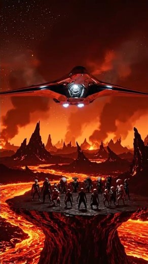 Spacecraft Landing On A Lava Planet!