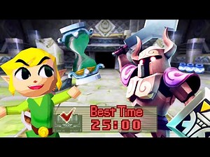 Zelda Phantom Hourglass HD - Ocean King Temple 100% Walkthrough (25-Min Best Time)