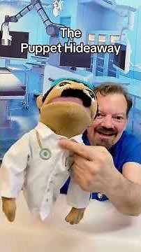 Puppet of the Day - Doctor Puppet made by Just Qunseen - The Puppet Hideaway with Eric Thomsen