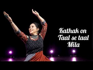 Taal se taal kathak semi classical dance performance by khyati Nayal