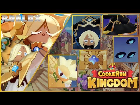 Roblox Cookie Run - Pure Vanilla Cookie Roblox Cosplay Showcase