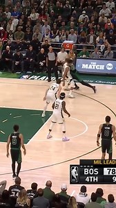 A monstrous performance by the big man today 💪 | NBA