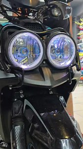 Ojos de angel rgb!! | Scooter Tuning