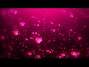 Red Purple Glowing Hearts Lovers Motion Background-Hearts Love background Video for WeddingAnimation