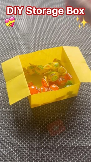 Easy Storage Box Origami Tutorial | How to Make a Paper Storage Box (No Glue)