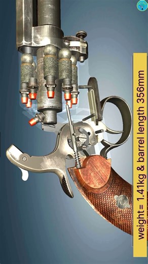 ball black powder revolver.