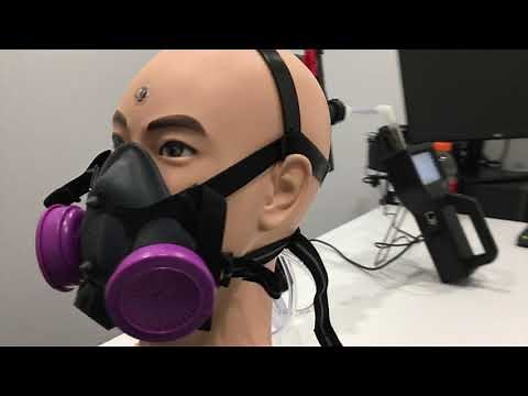 Honeywell North 5500 Half Respirator Mask Test with P100 Filters