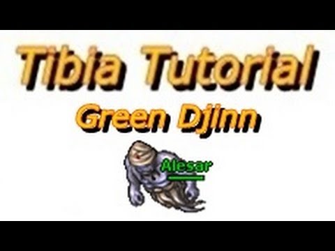 Tutorial Caverao Avenger - Tibia - Caminho Para Green Djinn