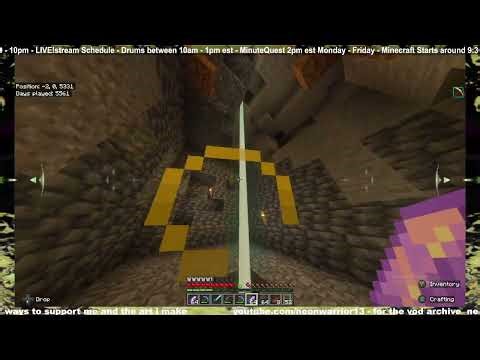 Minecraft #15 - Working on the Dark Sphere Mob Spawner - LIVE!stream #56