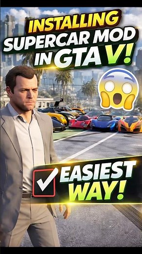 Installation of Supercar mod in GTA V | Full Video on my channel