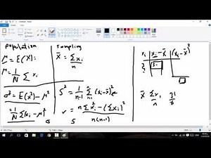 18- Chapter 3 Summary ( Sample Distribution )