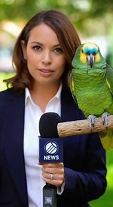 I got an interview, everyone😂🤣 #talkingparrot #parrots #parrotlover #babylove | Moparmania