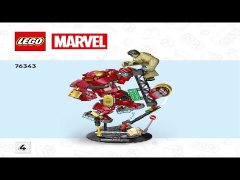 LEGO Instructions – Marvel Super Heroes – 76343 – Epic Battle: Hulkbuster vs. The Hulk (Book 2)