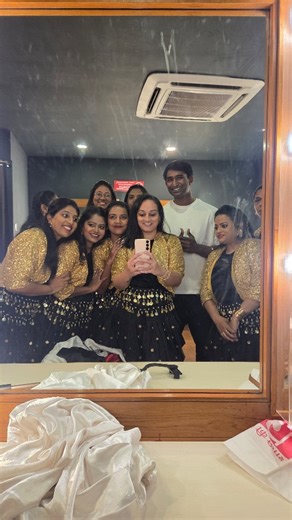 Nishitha Hoode on Instagram: "Send water. And may be a stretcher too. Our choreographer @arun_raj2893 deserves a trophy, a vacation, and a very large drink for getting us stage-ready. 🏆🍹 #dancereels #dancemoms #dancevideo #choreography #dancerehearsal"