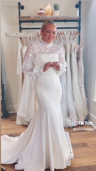 Wedding gowns for the modest bride!🤍✨••Elegance meets modesty in these stunning gowns, perfect for the bride who values timeless beauty!💍😍Pick your favorite and let us know in the comments!!✨1)Michelle🤍2)Harlow🤍3)Marie🤍4)Glenda🤍5)Sydney🤍 #modestweddingdress #ballroomwedding #formalweddingdresses #bride2024💍 #wedding #weddinginspiration #weddinginspo #fittedweddingdress #ballgownweddingdress #bride #weddingphotographer #engaged #newnanga #atlantabride #highneckweddingdress #boatneckweddi