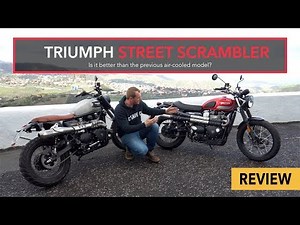 Is the new Triumph Street Scrambler better than the previous model?