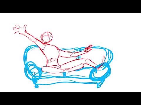 Character Taking A Deep Breath Animation