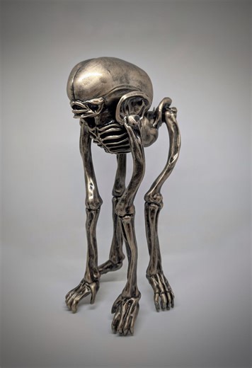 Inspired by H.R. Giger - Bambi Alien / 3D Sculpted by Carlito Brigante 11.8" (30 Cm/300mm) - Etsy