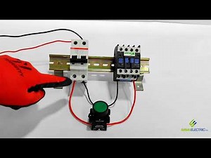 Conexión de un contactor con sus comando