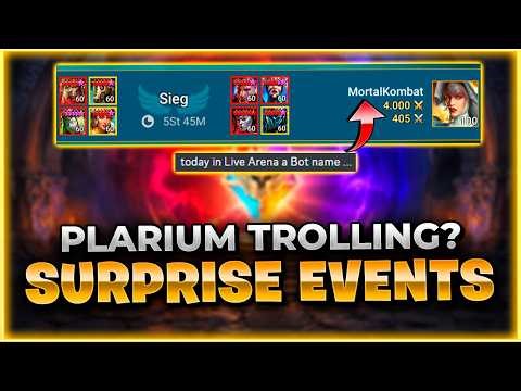 Plarium Is TROLLING Us Or Are They Easter Eggs?? Surprise 15x Events Raid: Shadow Legends