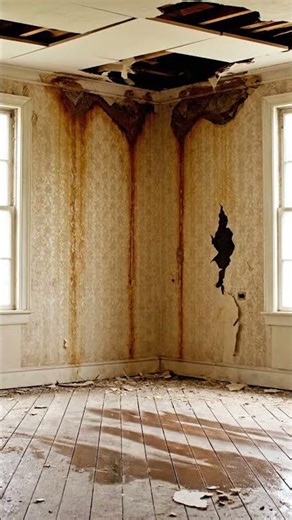 This room was completely ruined… now it’s pure perfection 🔥 #shorts