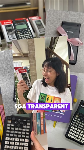 𝘼𝙏𝙏𝙉: 𝘾𝙖𝙣𝙤𝙣 𝘾𝙖𝙡𝙘𝙪𝙡𝙖𝙩𝙤𝙧 𝘾𝙪𝙩𝙞𝙚𝙨 ✨ Here’s how to authenticate your Transparent Canon F-789SGA Scientific Calculator! Make sure to follow these steps from Ate Kaye 😉 | Canon Calculators PH