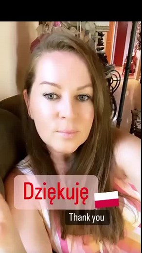 Polish for beginners. How to say “ thank you “ in Polish language 🇵🇱 #polishlanguage #speakpolish #learnpolish #poland #polska #travel #languages #polishwords #basicpolish #polishgirl | ItsEwelina