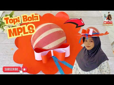Cara Membuat Topi MPLS Kreatif Dari Kertas Karton dan Bola / TOPI MPLS, OSPEK, MOS, KARNAVAL