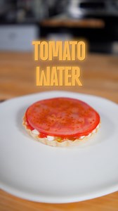 581K views · 12K reactions | My favorite "Cheffy" Ingredient: Tomato Water. Recipe and guide to using tomato water in the comments. #tomato #chefhacks #chef #cooking | patty.plates | Facebook