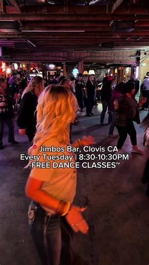 Free Dance Classes at Jimbos Bar in Clovis, CA