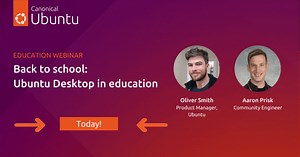 28 reactions | In less than 1 hour Oliver Smith, Product Manager for Ubuntu, and Aaron Prisk, Community Engineer and former IT Director for a US K-12 educational institution, will share their thoughts and experiences on the role of Ubuntu in education. Join us to hear about why students, researchers, and IT managers all choose to rely on Ubuntu in their classrooms and labs. https://bit.ly/3PiKfml | Ubuntu | Facebook