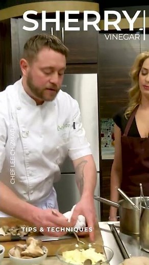 Sherry Vinegar | Chef Lee Chizmar | Tips #shorts
