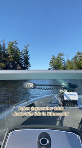 Summer temps hints of fall?! We will take it! Another wonderful weekend on the lake! 😄🙌🏼☀️🍂🚤 #minnesota #voyageursnationalpark #fishing #exploremn #upnorth | Rainy Lake
