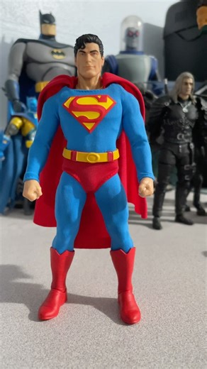 Rob Dunbar on Instagram: "Here is a quick look at the traditional Superman chest emblem magnet by @drone_custom_figures. Superman figure by @mezcotoyz"