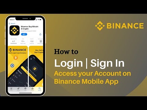 How to Login Binance Account | Sign In Binance App 2021