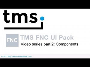 TMS FNC UI Pack Video series part 2 : Components