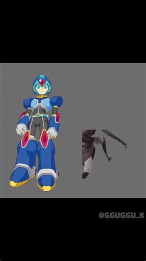 How I draw Megaman X Command Mission #shorts