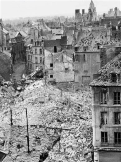 During World War II, the Allies bombed French cities, including Caen, to break German defenses before D-Day. Military planners knew civilians would be killed, but believed destroying rail lines, factories, and troop positions was necessary to stop German reinforcements. The bombing caused heavy civilian casualties and widespread destruction, but helped ensure the success of the Normandy invasion. More World War II history, explained in shorts. #worldwar2 #ww2 #historytok #historyfacts #darkhisto