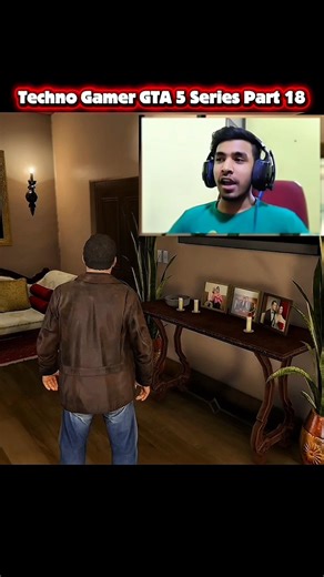 Techno gamerz gta v old episode series part 18📲 #shorts