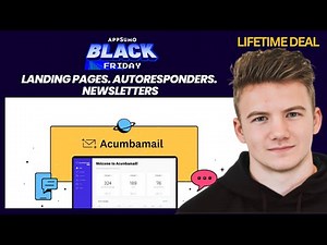 Acumbamail - AppSumo Black Friday 2025 - Build High-converting Email Campaigns and Landing Pages