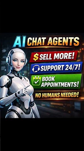 AI Chat Agents for Sales, Support & Lead Generation – Full Automation