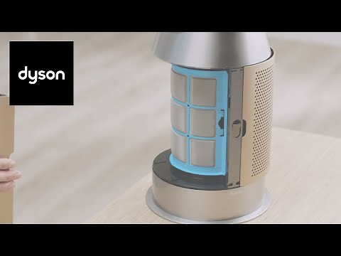 Replacing the HEPA+carbon filters on your Dyson Purifier Hot+ Cool Formaldehyde purifying fan heater