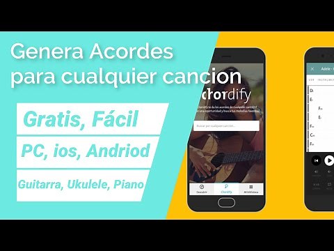 Como generar acordes para cualquier cancion - GRATIS - Automatico Chordify Tutorial