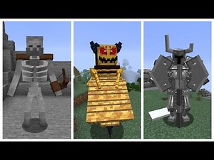 5 MODS de BOSSES O JEFES FINALES para MINECRAFT 1.16.5 - 1.16.2 - 1.15.2 - 1.14.4 - 1.12.2