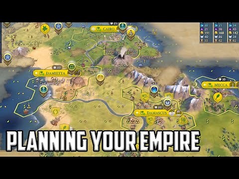 I talked about how to plan your empire - Civ 6 Overexplained Arabia Let's Play Ep 2