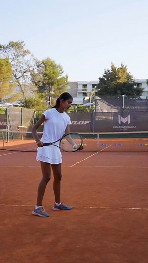 45K views · 738 reactions | Working on the most important shot in tennis!  In this session, @noadavico helps her player build a more solid and consistent serve #tennis #tennisserve | Mouratoglou Tennis Academy | Facebook